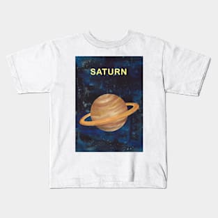 Saturn Poster Kids T-Shirt